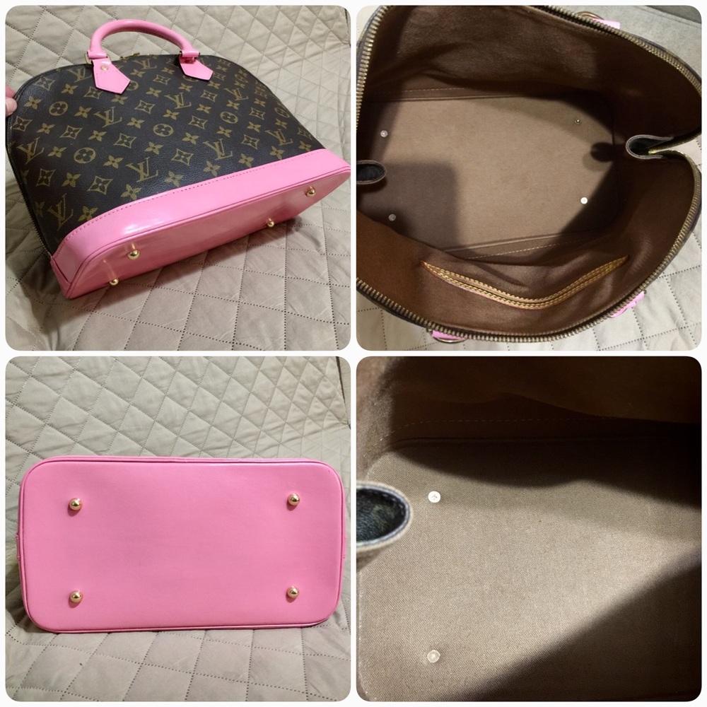 ❌❌Louis Vuitton Alma Handbag 👜 PM (Pink) BA0966 - Picture 3 of 8